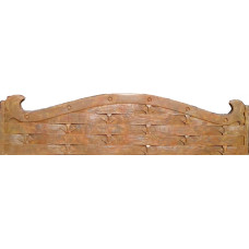 Плита забора «Дошка» верх