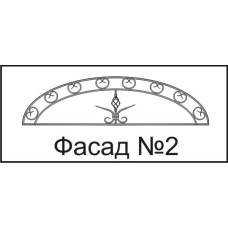 Козирки над вхідними дверима № 2