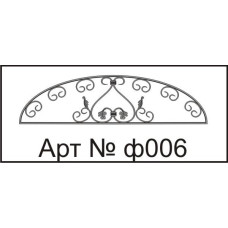 Козирки над вхідними дверима № 6