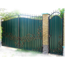 Ворота з профлиста №6