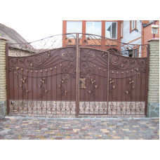 Ворота із профлиста №12