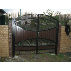 Ворота із профлиста №17