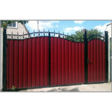 Ворота з профлиста №30