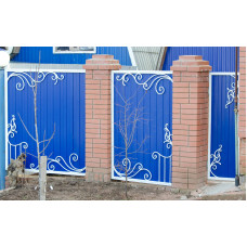 Ворота з профлиста №33