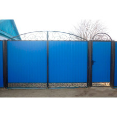 Ворота з профлиста №43