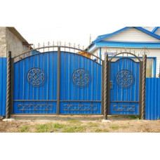 Ворота з профлиста №44