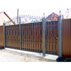 Ворота з профлиста №48