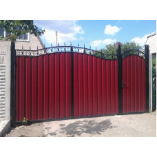 Ворота з профлиста №50