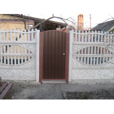 Хвіртка з профнастилу №5 Хвіртка з профнастилу №5