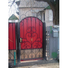 Хвіртка з профнастилу №6 Хвіртка з профнастилу №6