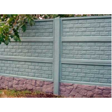 Європаркан (бетонний паркан) сірий № 20