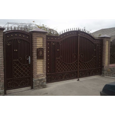 Ковані ворота №58