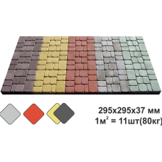 СТАРЕ МІСТО тротуарна плитка вібролита (під мармур)