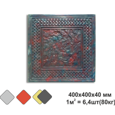 Орнамент тротуарна плитка вібролита (під мармур)