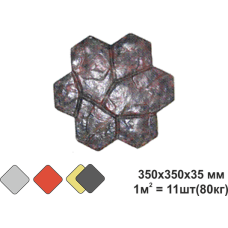 КАМ'ЯНА КВІТКА тротуарна вібролитьова плитка (під мармур)