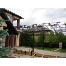 Кований навіс №10