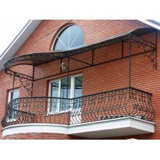 Ковані огорожі для балкону №9