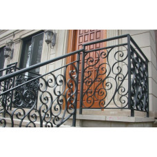 Балконні ковані поручні №12