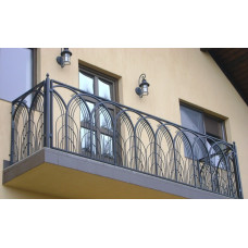 Ковані огорожі для балкону №14 Ковані огорожі для балкону №14