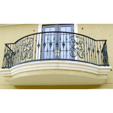 Ковані огорожі для балкону №15 Ковані огорожі для балкону №15