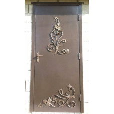 Вхідні металеві двері №10