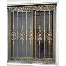 Грати ковані на вікна №131-1 Грати ковані на вікна №131-1