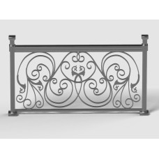 Ковані огорожі для балкону №15 Ковані огорожі для балкону №15