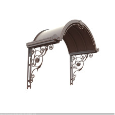 Кований козирок № 1/11