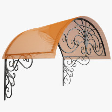 Кований піддашок № 1/11