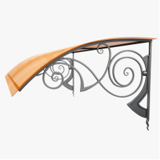 Кований піддашок № 1/11