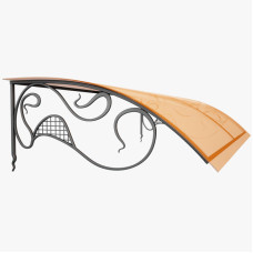 Кований піддашок № 1/11