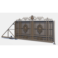 Ковані відкатні ворота G3