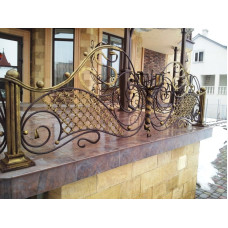 Кована балкона огорожа  №31