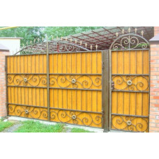 Хвіртка з профнастилу №1/5