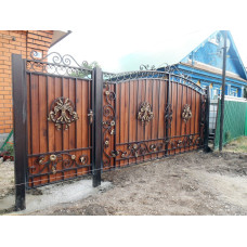 Хвіртка з профнастилу №1/27