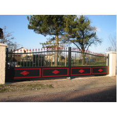 Металеві ворота F7