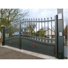 Ворота металеві F10 Ворота металеві F10