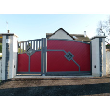 Ворота металеві F15 Ворота металеві F15