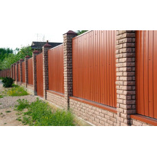 Паркани із профнастилу №7 Паркани із профнастилу №7