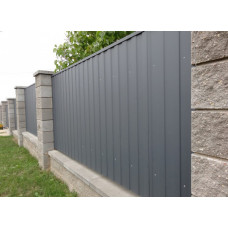 Паркани із профнастилу №14