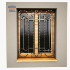 Ґрати зварені з ковкою П2G