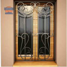 Ґрати зварені з кованими елементами П16G