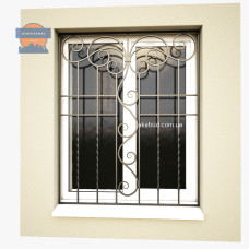 Ґрати зварені з кованими елементами П19G