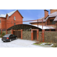 Довгий зварний навіс