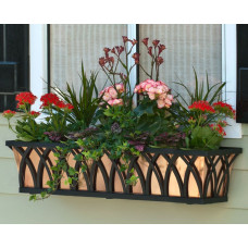 Квітниця на вікно з ковкою  №11