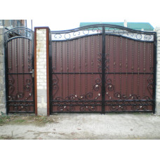 Розпашні Ворота Для Дачі