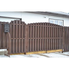 Розпашні Ворота з Євроштакетника