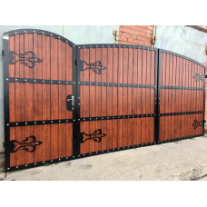 Розпашні Ворота З Профільної Труби