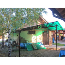 Навіс Для Автомобілю Металоконструкція