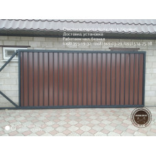 Відкатні ворота під ключ в Україні